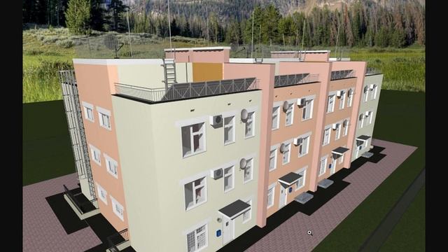 Трехэтажный таунхаус на 8 семей смотреть онлайн