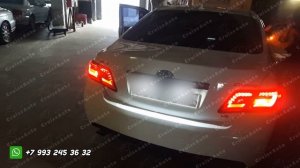 Задние фары Toyota Camry 40 светодиодные красные