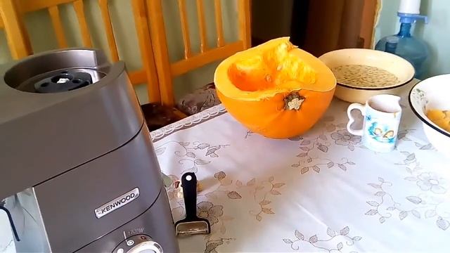 Тыквенное варенье. Тестирую мясорубку от кухонной машины KENWOOD TITANIUM смотреть онлайн
