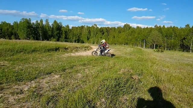 ЖГЁТ РЕЗИНУ НА KAYO 110 MINI смотреть онлайн