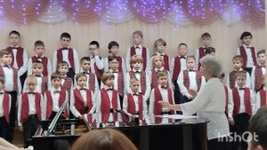 27.12.2023 Новогодний концерт мальчиков-зайчиков в хоре "Звонкий ветер!"
