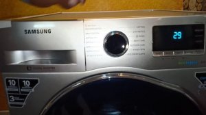 How to use Samsung Washing Machine / eco bubble 8.0kg / 6.0kg / Model No : WD80J6410AS