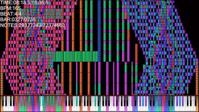 [BLACK MIDI] The Blaster - Final 2 [72 Million Notes] смотреть онлайн