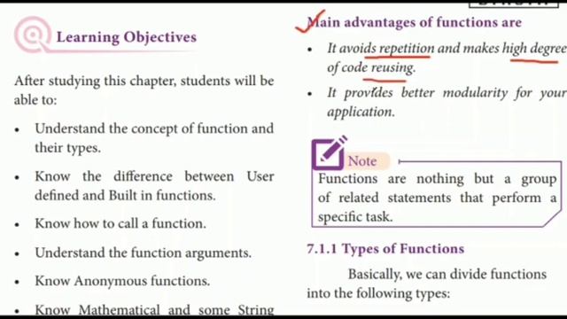 Python Functions | Introduction | Chapter 7 | XII STD CS | #tnscert #syllabus