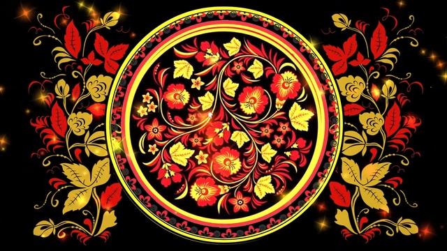 ХОХЛОМА футаж смотреть онлайн