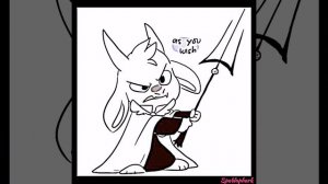 Baby Undyne vs Baby Asgore (Undertale Comic Dub)