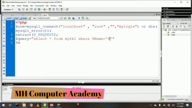 Login System using PHP with MYSQL Database with Source Code|Urdu and Hindi| Part 2/2 Muhammad Hashm