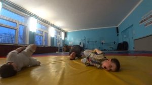 Тренировка в Школе юного борца. Дети 5-7 лет. Детская секция по вольной борьбе