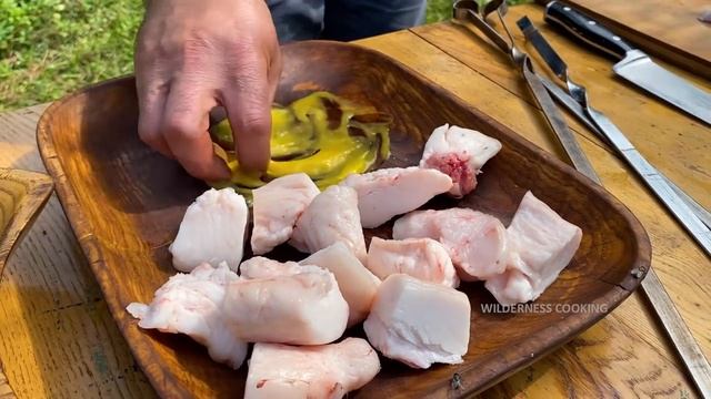 КЕБАБ ИЗ ЯИЧЕК ЯГНЕНКА / ЖАРЕНЫЕ ЯИЧКИ ЯГНЕНКА