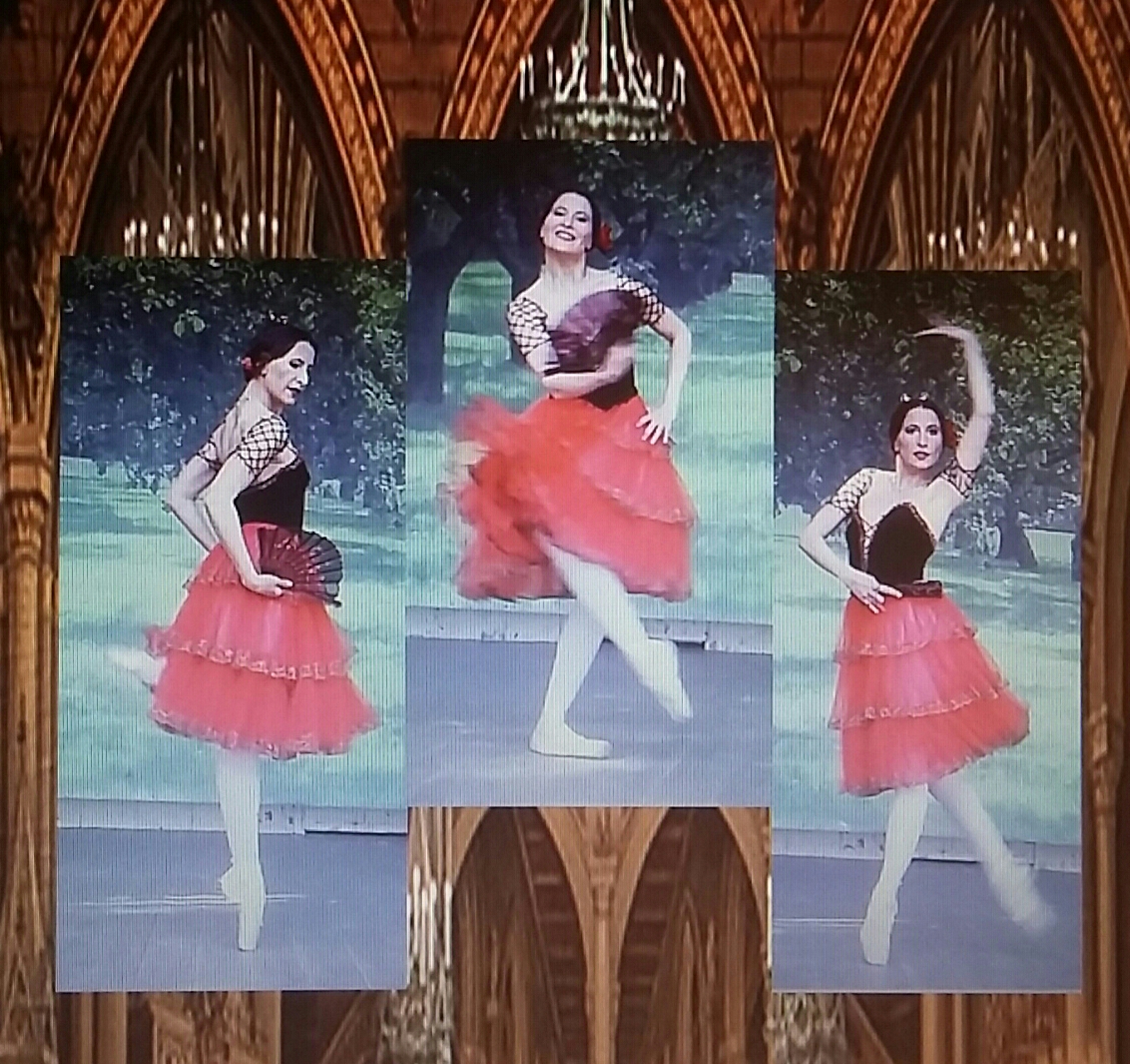 Испанский танец из балета "Лебединое озеро" - балерина Маргарита Андреева смотреть онлайн