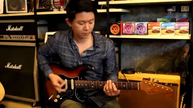 รีวิวเสียง Fender SRV 1992 First Year Brazilian смотреть онлайн