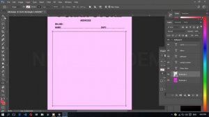 Printable Bill Design Tutorials Adobe Photoshop  CC 2022 Nims Academy