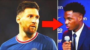 WHAT?! FATI REFUSED TO ANSWER THE QUESTION ABOUT MESSI! Ansu's reaction surprised the press!