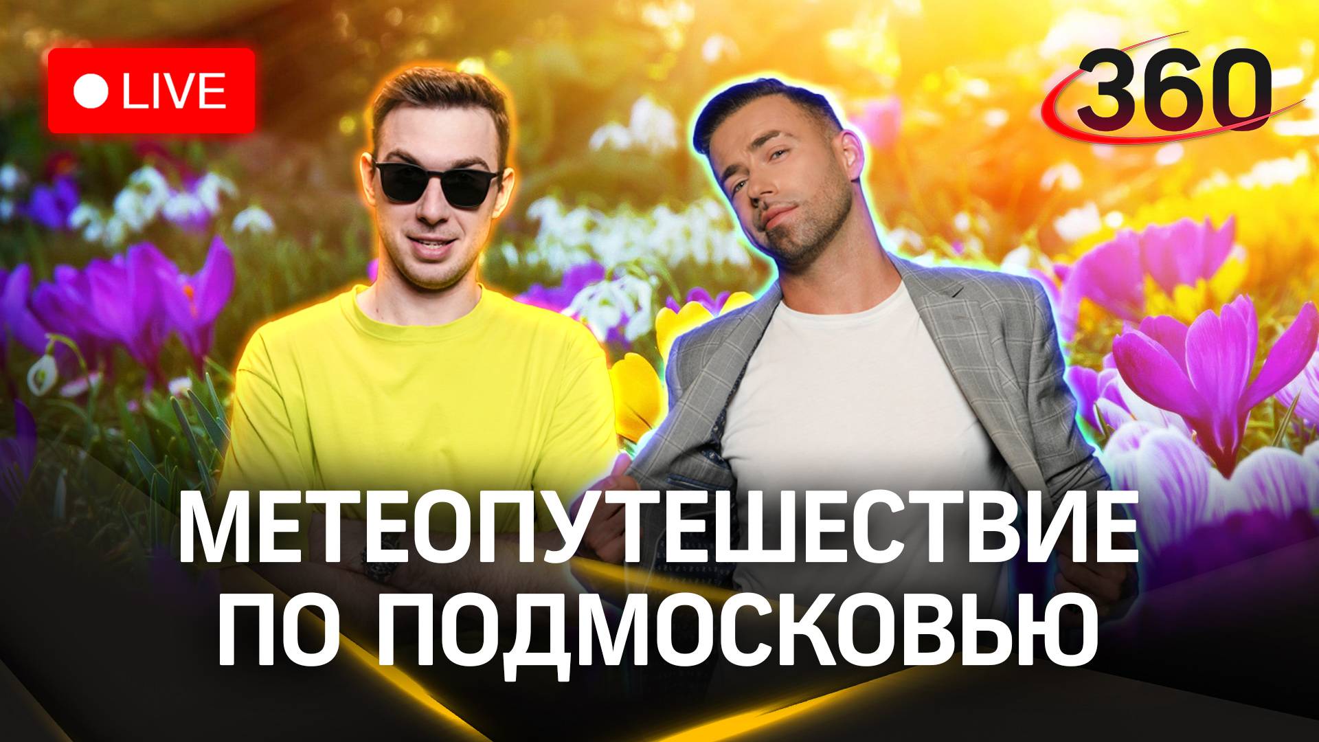Метеострим 360. Весна пришла в Москву и Подмосковье. Шубенков. Илич