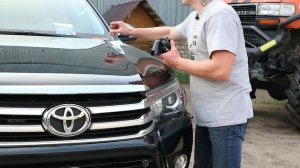 Toyota HiLux Установка лебёдки в штатный бампер. Скрытая установка лебёдки. Как это устроено.