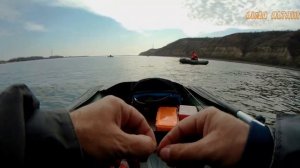 Рыбалка с лодки на судака р.Дон/поймал сазана на силикон!