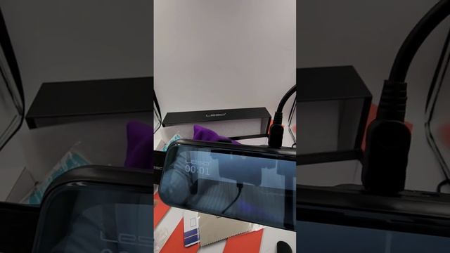 Видеорегистратор зеркало с камерой заднего вида Lesa T17. Для покупки пишите в комментариях смотреть онлайн