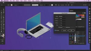 Create a Drop Shadow in Illustrator (Isometric Shadow Illustrator)