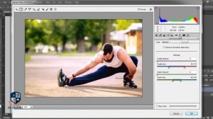 Photoshop Tutorial | Camera Raw Filter | lens flare | Post Process