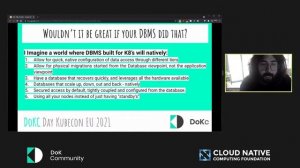 A Call for DBMS to modernize on K8’s - DoKC Day // Rick Vasquez