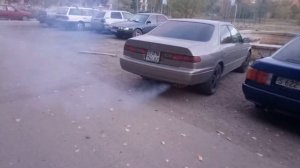 Сильно дымит на холодную, двигатель 1MZ FE