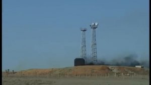 Launch SS - 18 Satan. Запуск баллистической ракеты СС - 18, Сатана