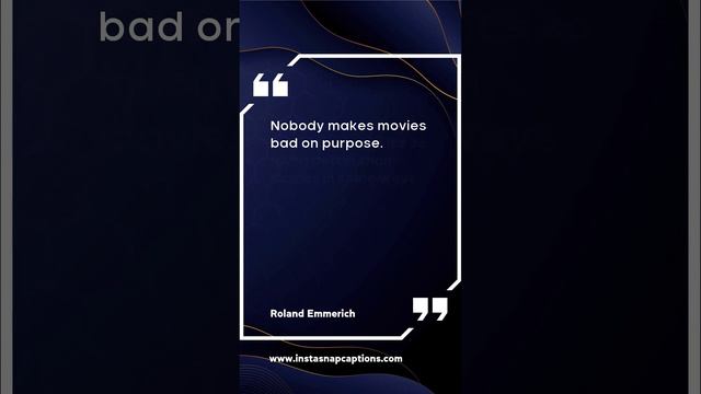 Roland Emmerich Quotes Captions For Instagram |  #Roland #Emmerich #Quotes #Captions#Instagram