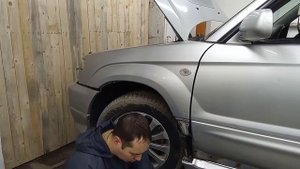Subaru Forester sg5, кап. ремонт кузова, часть 1 (разборка и дифектовка.