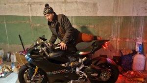 Ducati 1199 Panigale S. Первый запуск после покупки.