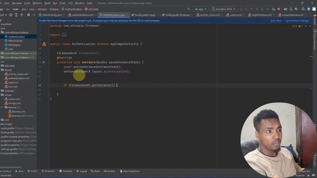 Android Firebase Authentication with Email and Password - Login and Registration