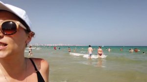 Пляжи Испании. Аликанте. Пляж Постигет. Отдых в Испании. Отдых в Аликанте