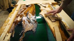 Стол из эпоксидки за 15000р  Как быстро сделать самому?