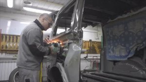 Фольксваген Т6. Спасаем Мультиван. Body repair after an accident.