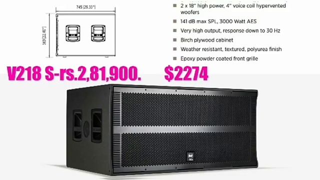 Rcf original loudspeakers Mid top,bass, subwoofers Prices&details