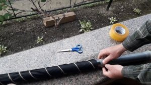 Виноград. Поливочна труба для винограду.