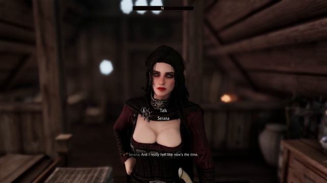 Skyrim - Talion and Serana - Romance Dialog After Soul Cairn (Music) (SDA MOD) (2023) смотреть онлайн