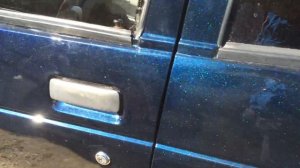 Покраска авто синезеленым ксераликом, ваз 2110 #кенди #ксералик #покраска #авто #своимируками  #4х4