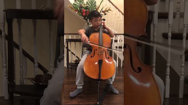 11 Years Old Plays Gigue by Johann Sebastian Bach