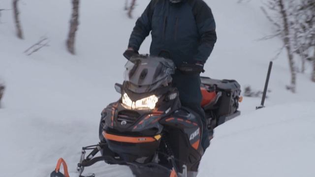 Grooming trails with Lynx Commander