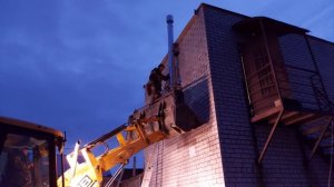 Монтаж печи Бахта