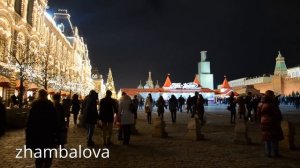 2014-2015 Спасская  башня на ремонте/Новогодняя Москва