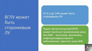 ВГЛУ - ВНУТРИГРУДНЫЕ (ИНТРАМАММАРНЫЕ) ЛИМФАТИЧЕСКИЕ УЗЛЫ