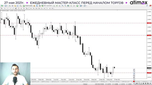 Прогноз рынка форекс на  27.05 от Тимура Асланова