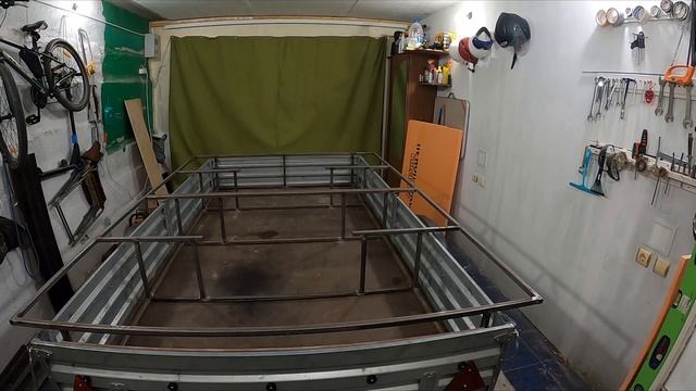 Строю спальный модуль в прицеп МЗСА часть 1 #РелаксХаус смотреть онлайн