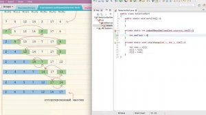 Сортировка выбором массива в Java (Selection sort in Java )