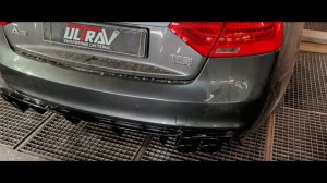 РАЗДВОЕНИЕ ВЫХЛОПА И СОЧНЫЙ ЗВУК ДЛЯ AUDI A5 2.0