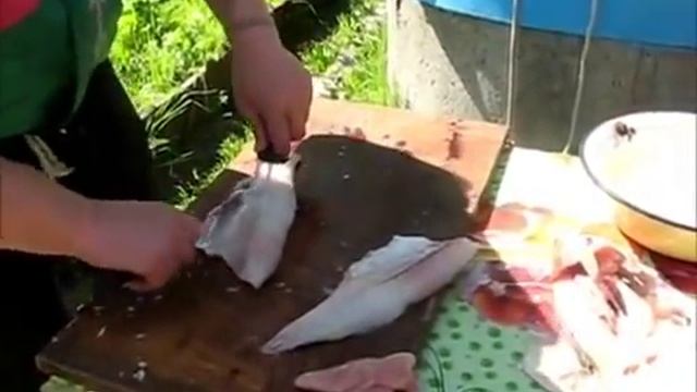 Как очистить судака за минуту смотреть онлайн