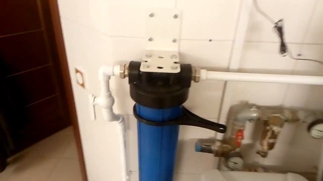 Установили систему очистки воды в доме своими руками