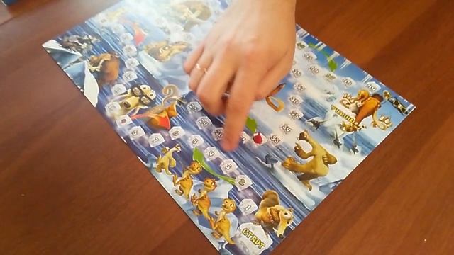 Настольная игра "Ледниковый период" смотреть онлайн