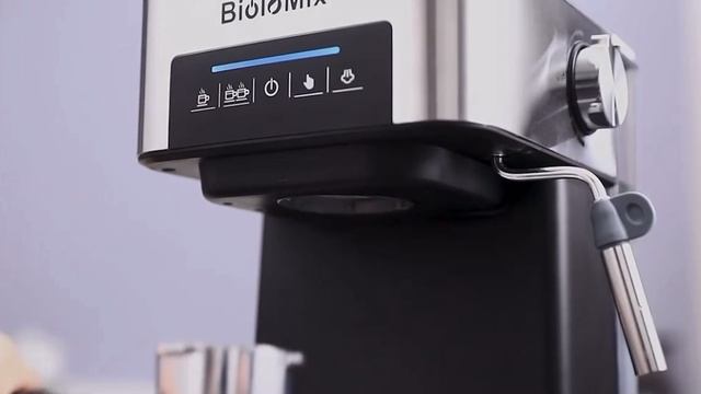 Кофеварка с приготовлением капучино, эспрессо! смотреть онлайн